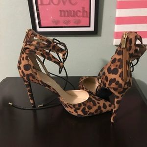 Leopard Print Heels